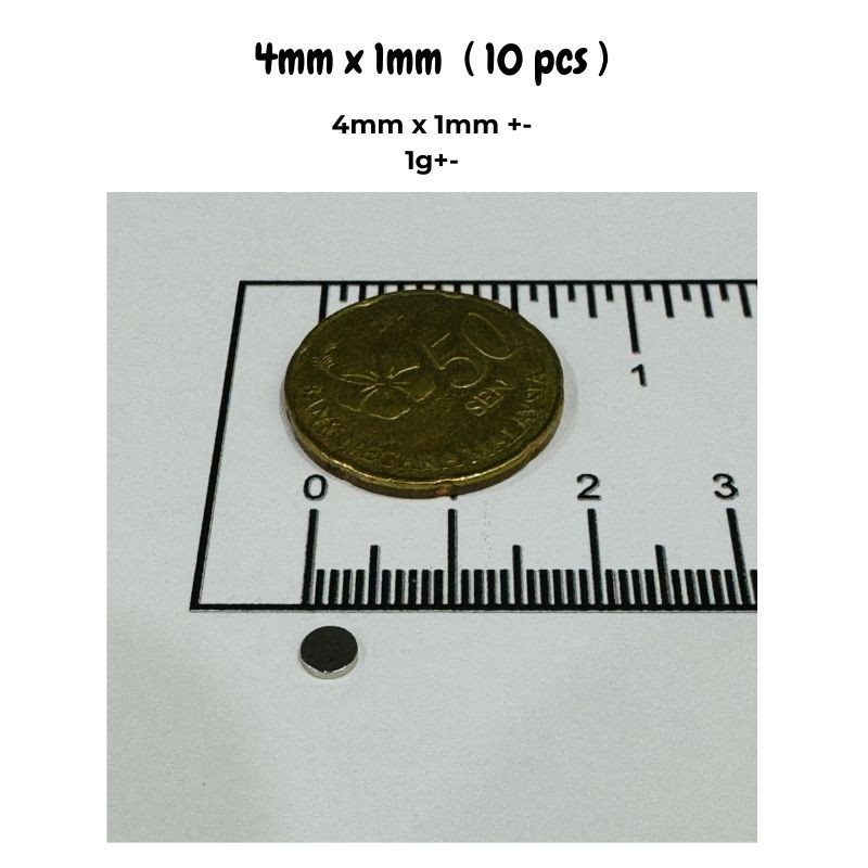 20/50pcs 4x1mm & 5x2mm Magnets - Diy Kit Elektronik recension och pris