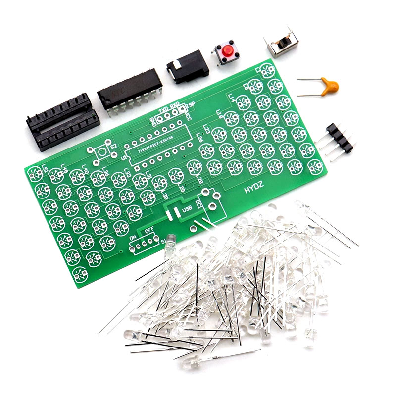 LED Hourglass Learning Kit - S - Diy Electronics Projects For Beginners recension och pris