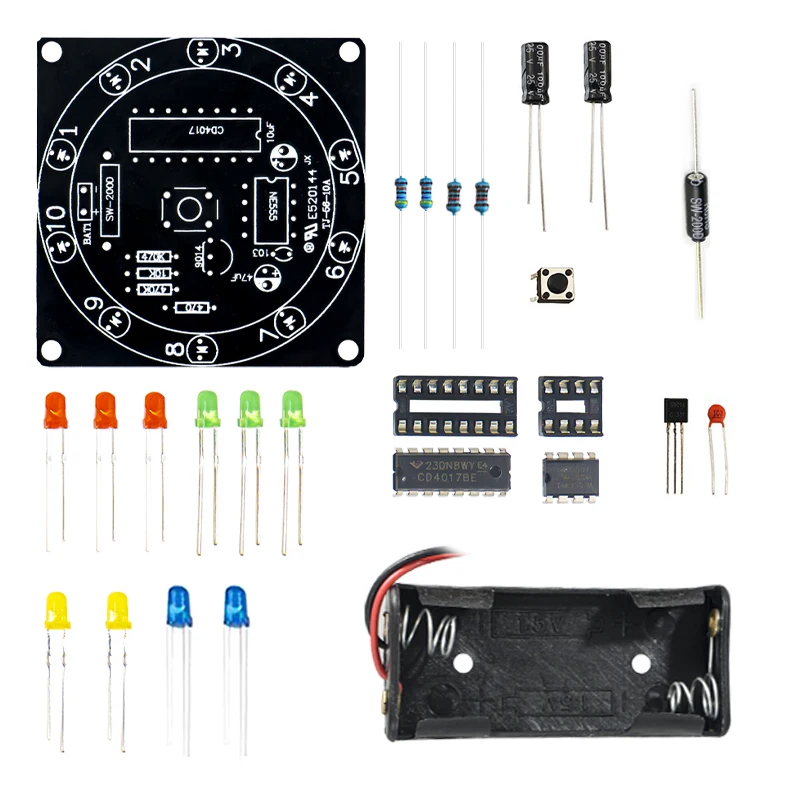 Electronic Lucky Wheel DIY Kit - Diy Electronics Projects For Beginners recension och pris