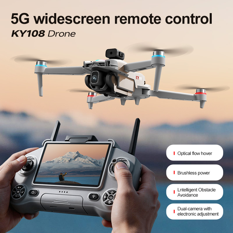 2026 New KY108 Drone With 8K C - Diy Drone Electronics recension och pris