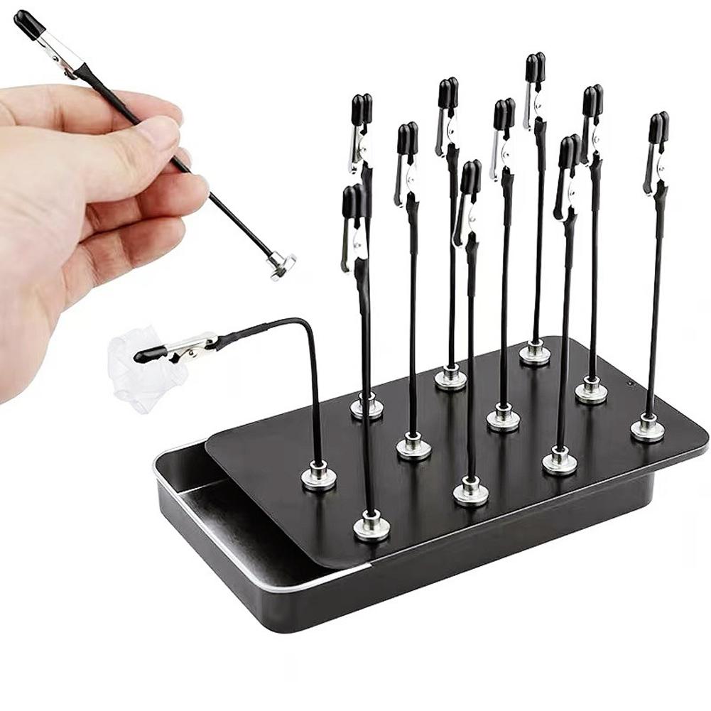 12/1PC Magnetic Crocodile Clip - Crocodile Clip Set recension och pris