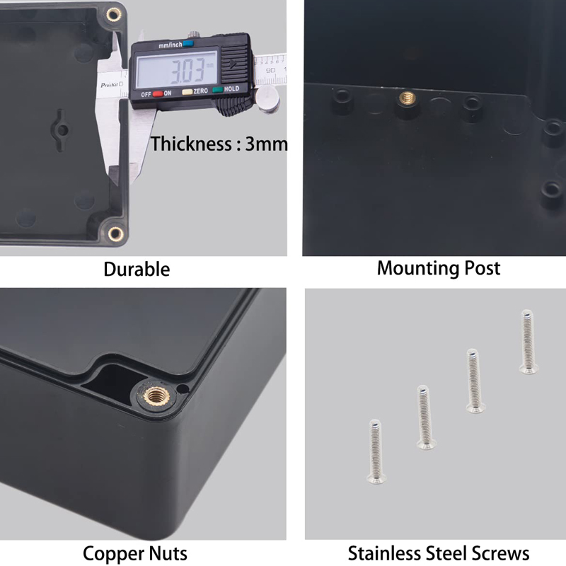 Waterproof Junction Box ABS Pl - Diy Enclosure For Electronics recension och pris