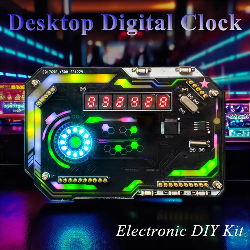 WISH Desktop Digital Clock Ele - Diy Innovative Electronics recension och pris