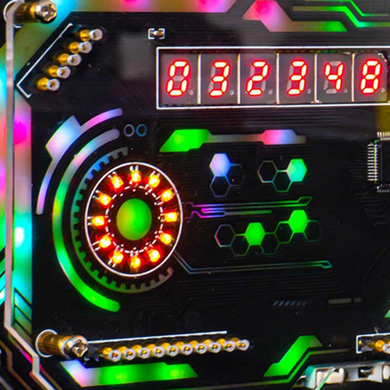 WISH Desktop Digital Clock Ele - Diy Innovative Electronics recension och pris
